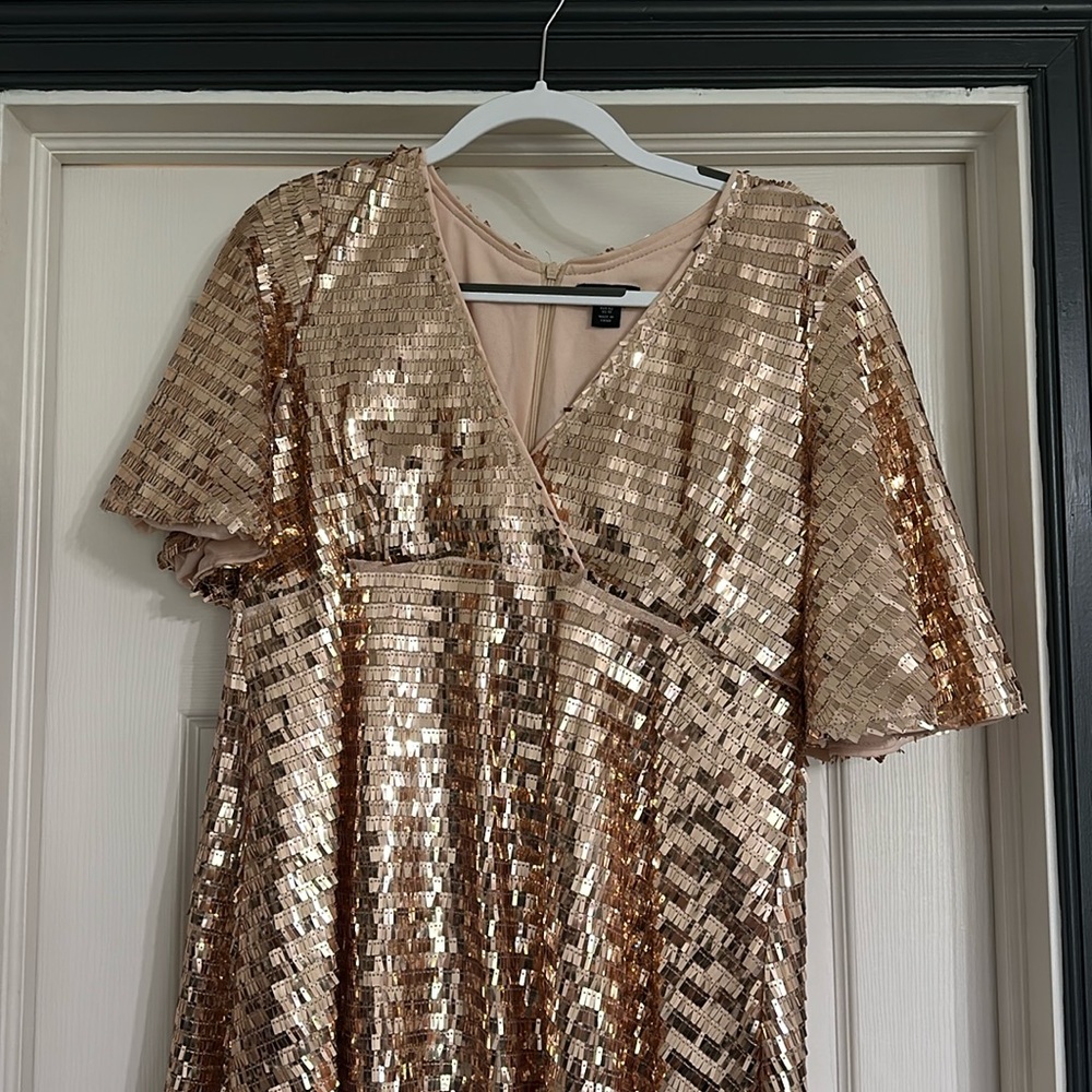 Maternity Sequin Dress